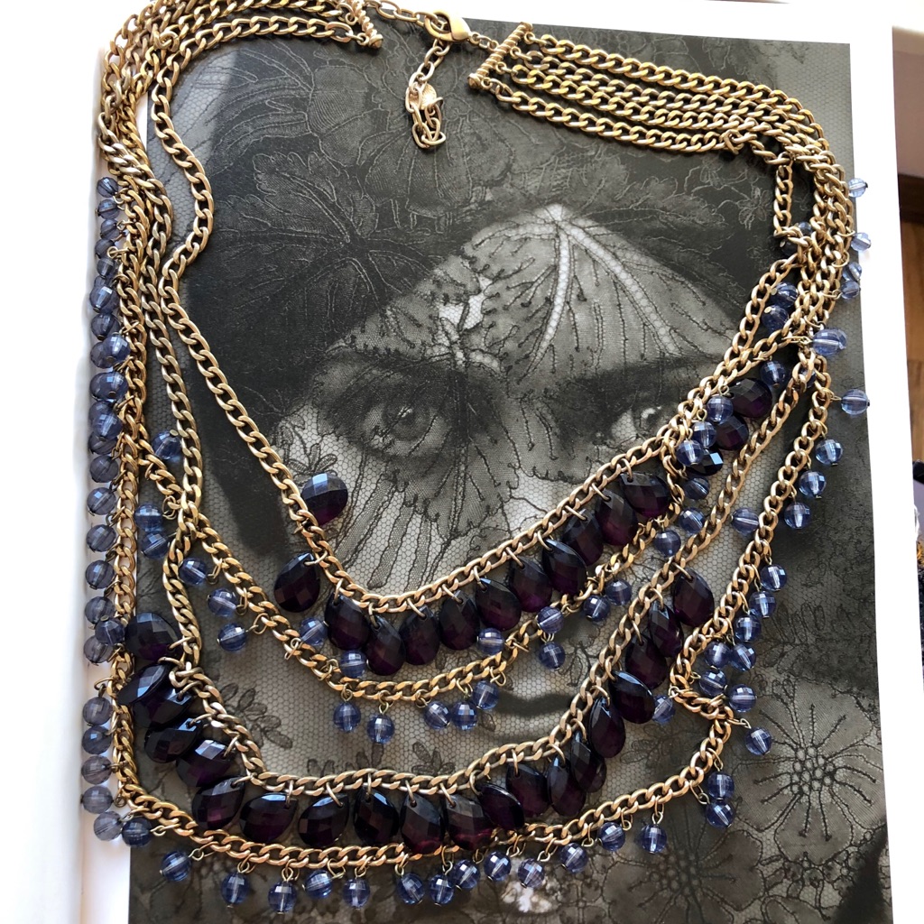 Vintage Graziano Layered Necklace 50$